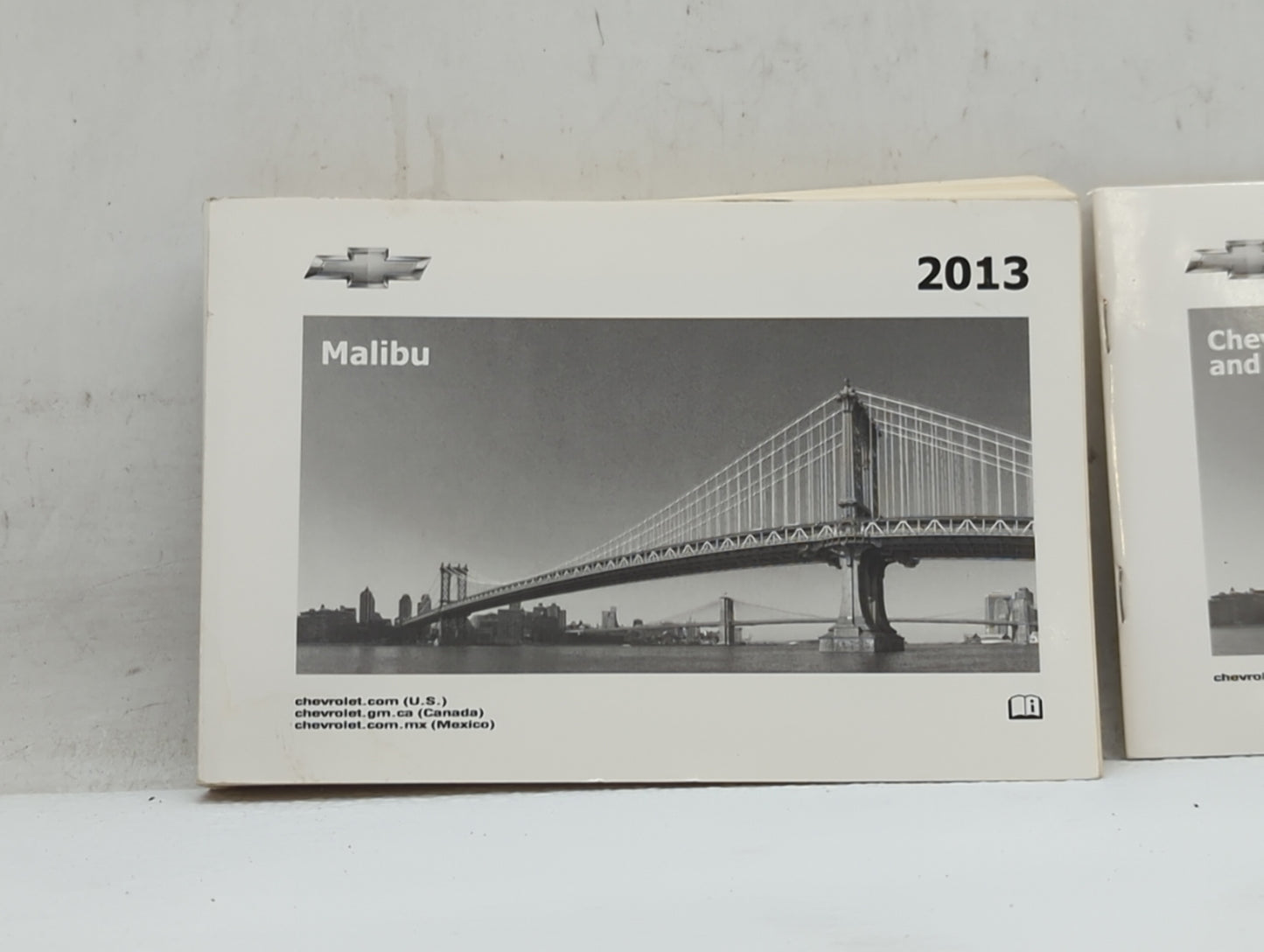 2013 Chevrolet Malibu Owners Manual Book Guide OEM Used Auto Parts - Oemusedautoparts1.com