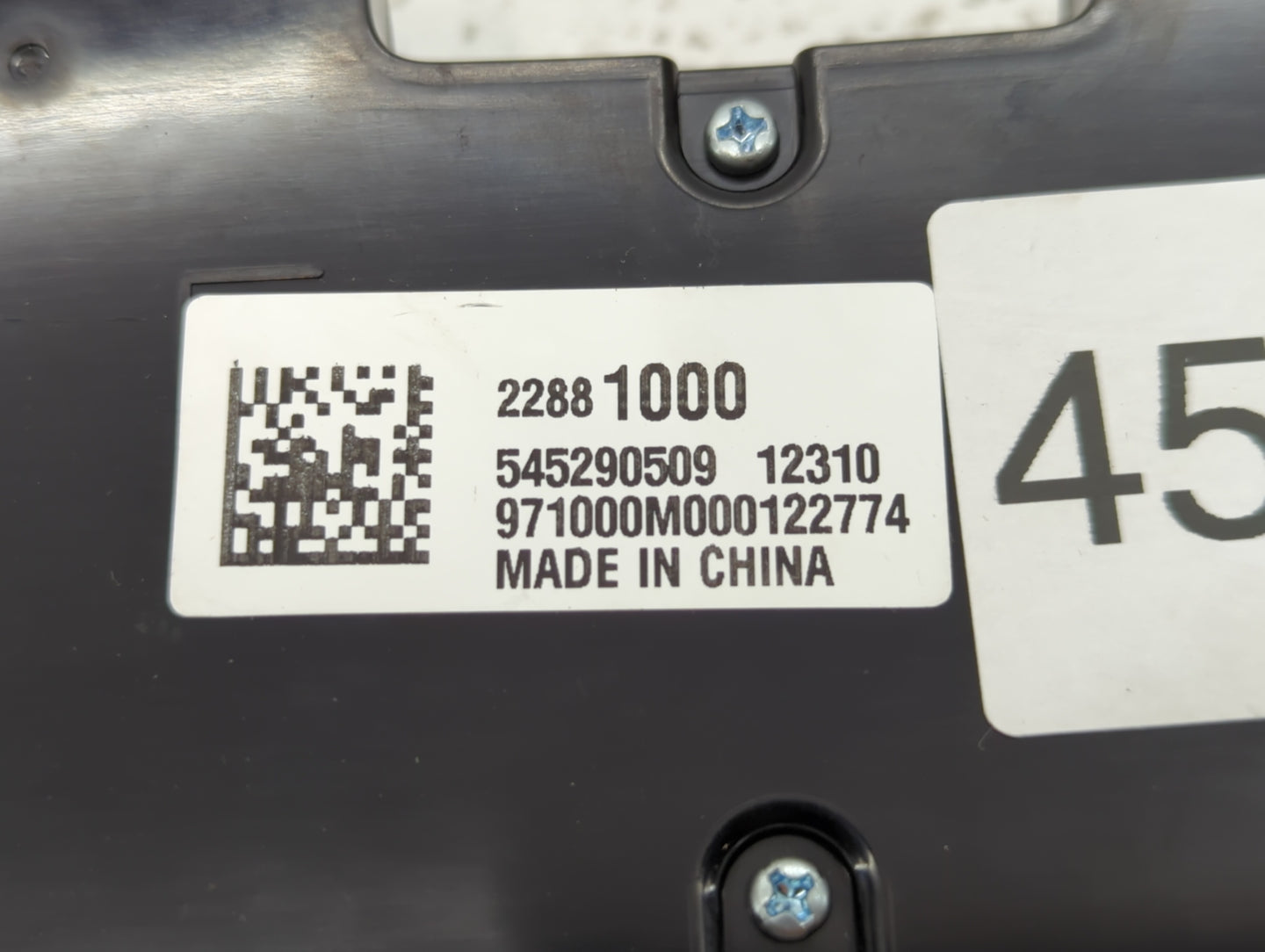 2013-2013 Chevrolet Malibu Radio Control Panel - Oemusedautoparts1.com