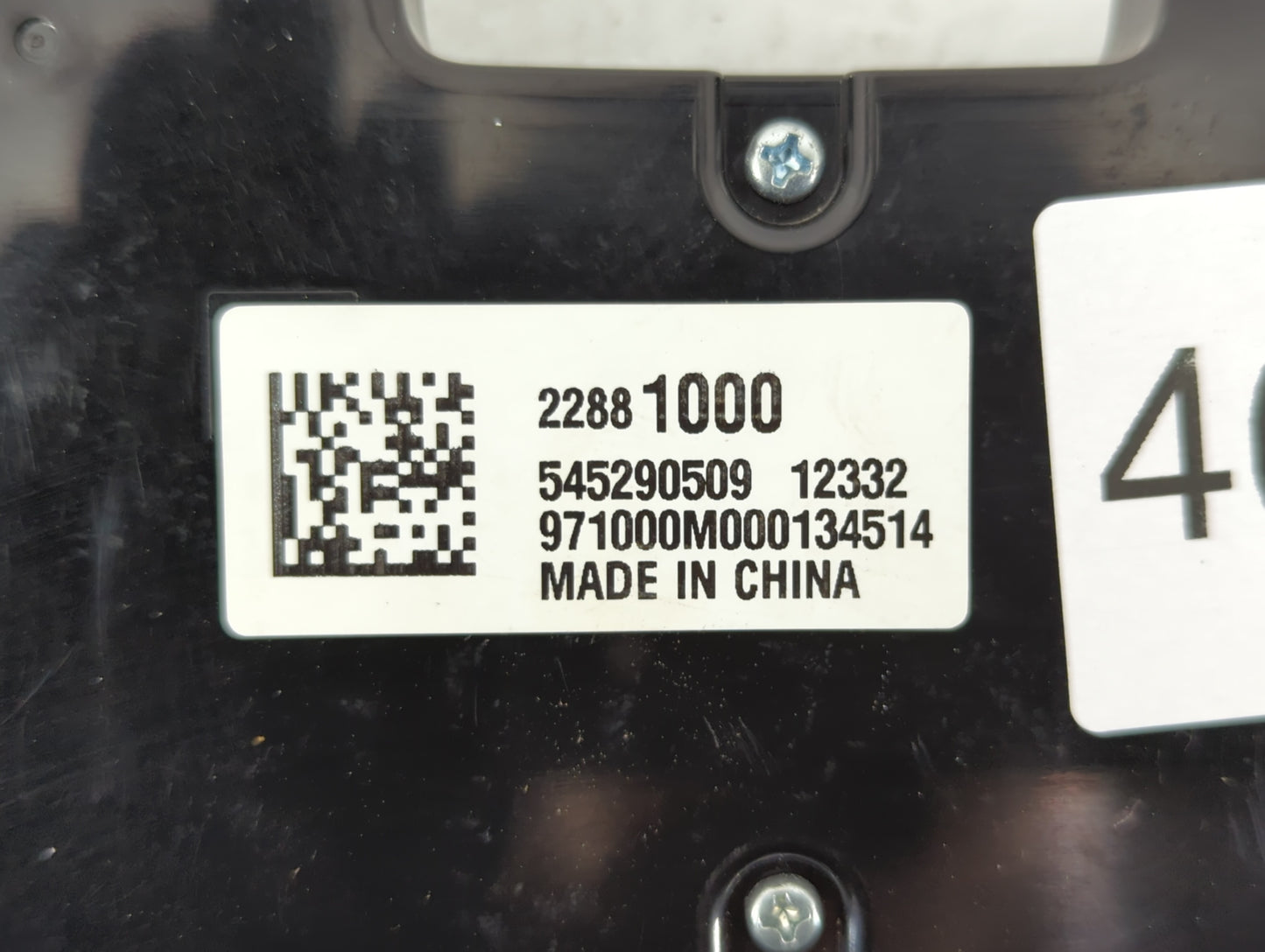 2013-2013 Chevrolet Malibu Radio Control Panel - Oemusedautoparts1.com