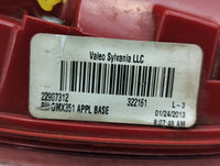 2013-2016 Chevrolet Malibu Tail Light Assembly Passenger Right OEM P/N:22907312 22871116 Fits Fits 2013 2014 2015 2016 OEM U