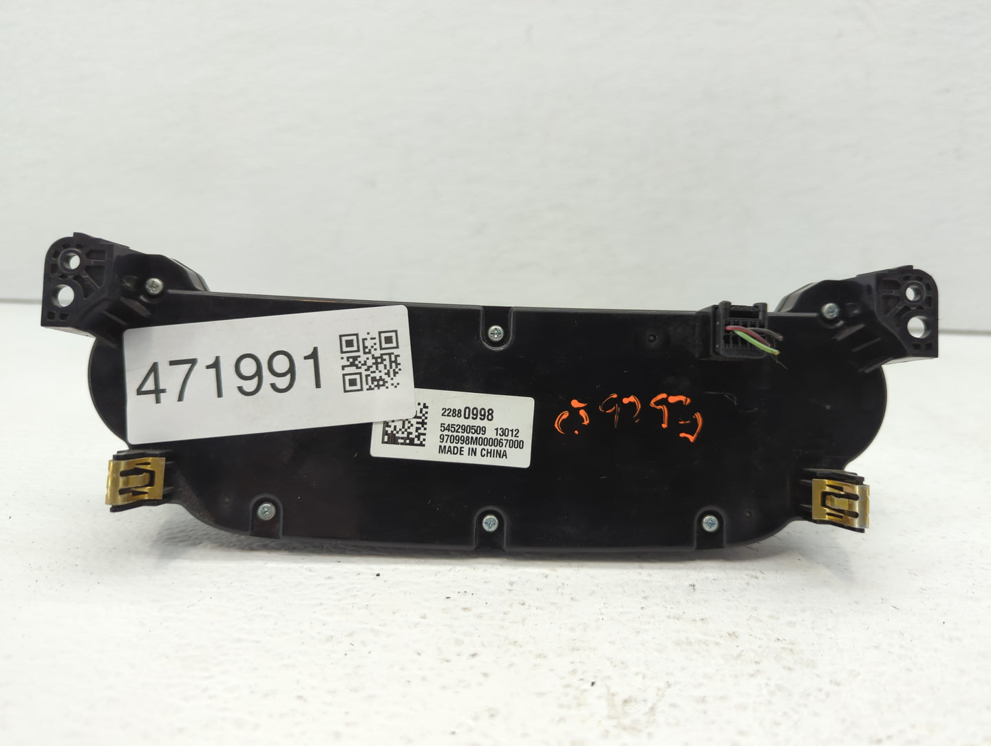 2013-2013 Chevrolet Malibu Am Fm Cd Player Radio Receiver - Oemusedautoparts1.com