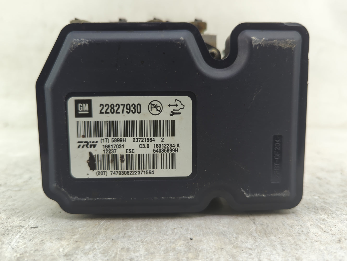 2013-2016 Chevrolet Malibu ABS Pump Control Module Replacement Fits Fits 2012 2013 2014 2015 2016 OEM Used Auto Parts - Oemu