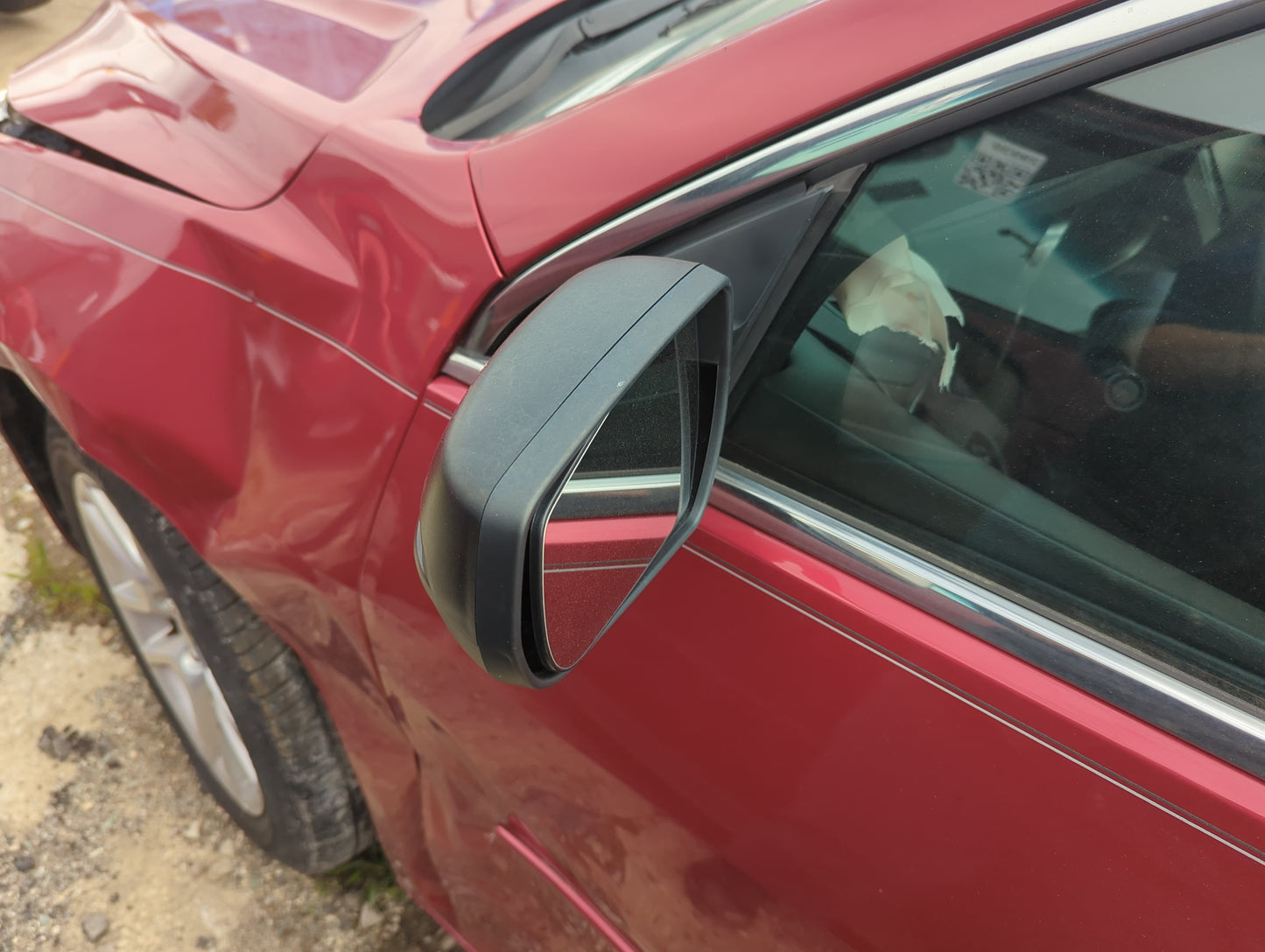 2013 Chevrolet Malibu Driver Side View Mirror - Left Door Mirror OEM Used - Oemusedautoparts1.com