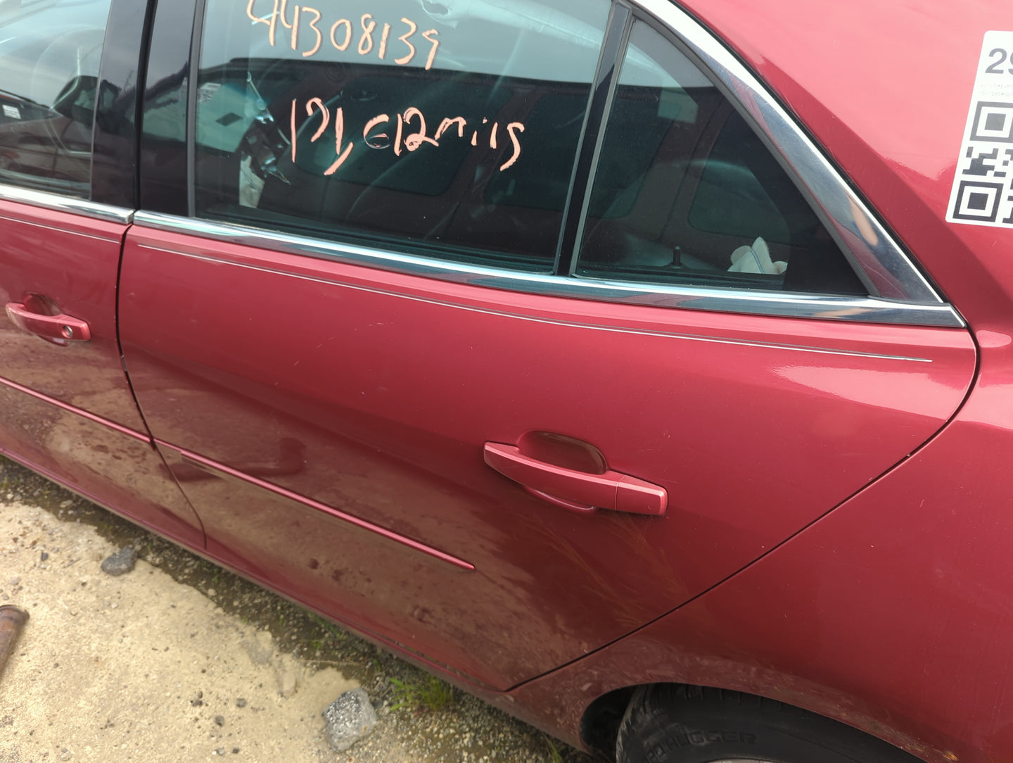 2013-2016 Chevrolet Malibu Driver Rear Door Oem 5027969 - Oemusedautoparts1.com