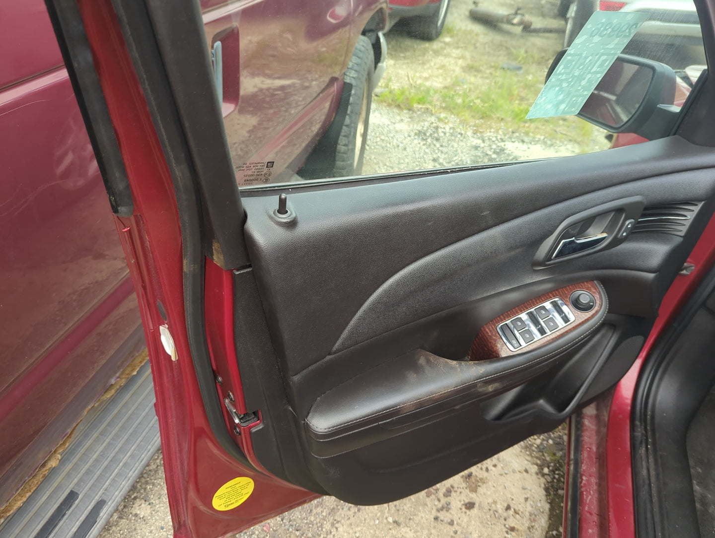 2013 Chevrolet Malibu Front Left Driver Interior Door Panel Trim 5027984 - Oemusedautoparts1.com