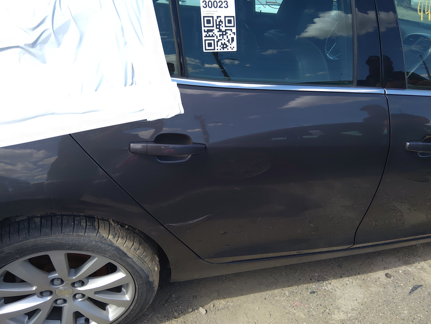 2013-2016 Chevrolet Malibu Passenger Rear Door Oem 5028081 - Oemusedautoparts1.com