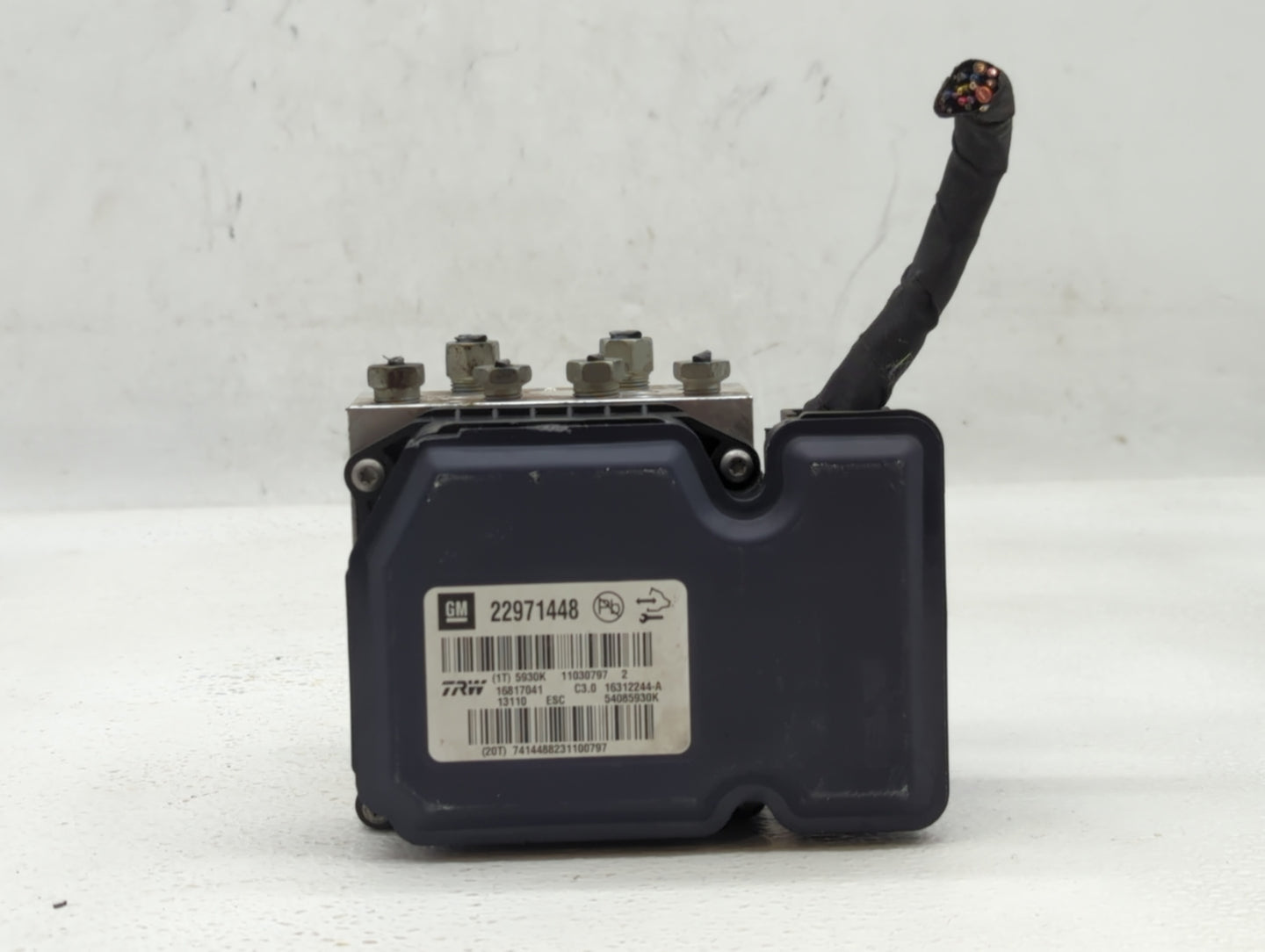2013-2016 Chevrolet Malibu ABS Pump Control Module Replacement P/N:22863598 22838815, 22971448 Fits Fits 2012 2013 2014 2015
