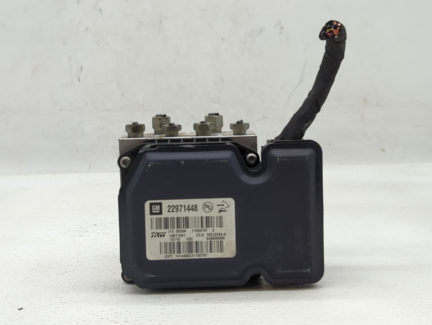 2013-2016 Chevrolet Malibu ABS Pump Control Module Replacement P/N:22863598 22838815, 22971448 Fits Fits 2012 2013 2014 2015