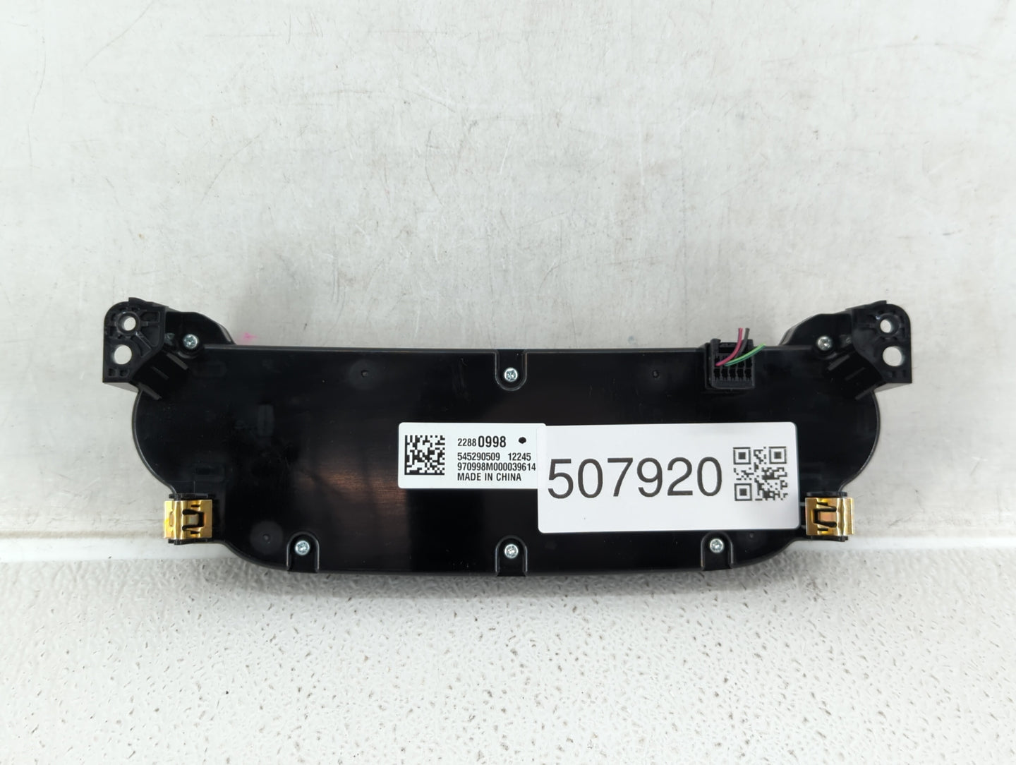 2013-2013 Chevrolet Malibu Radio Control Panel - Oemusedautoparts1.com