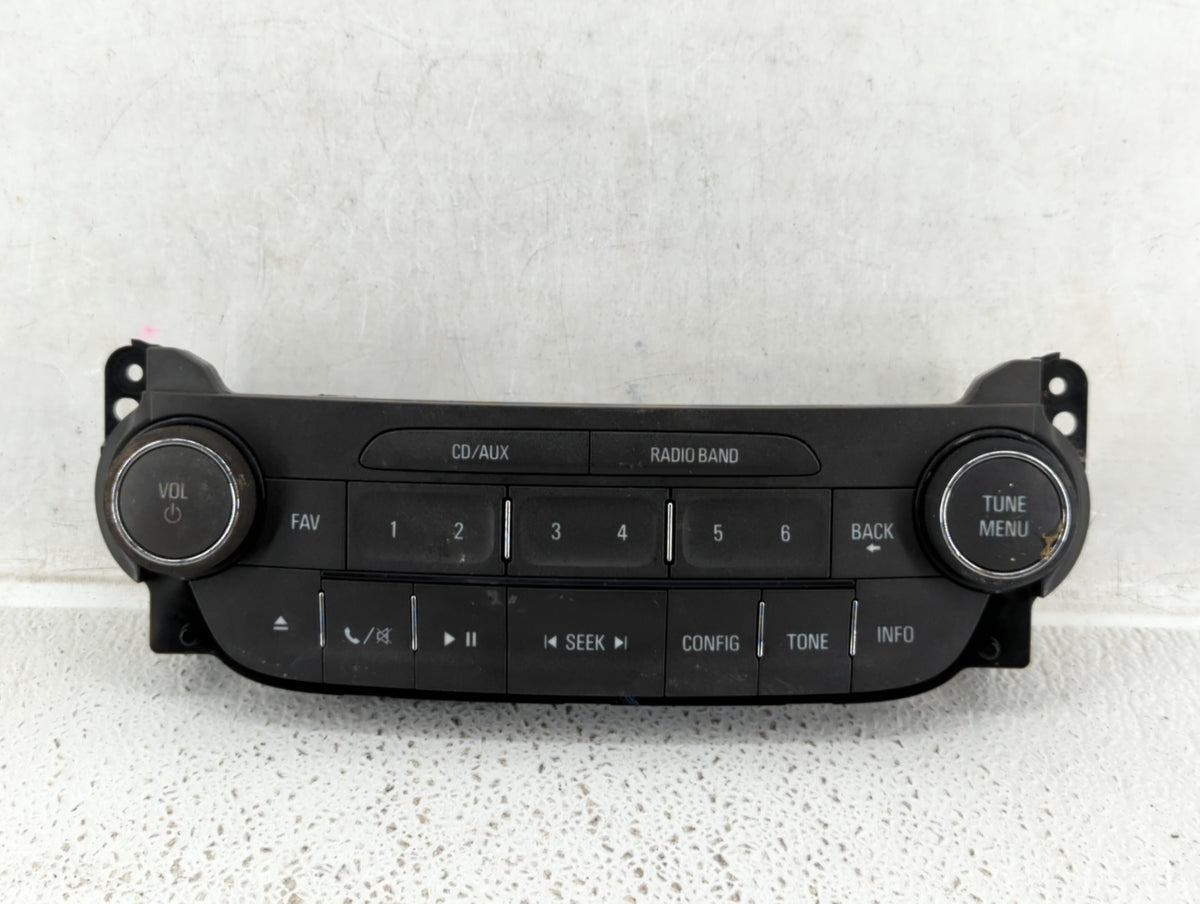 2013-2013 Chevrolet Malibu Am Fm Cd Player Radio Receiver 510506 - Oemusedautoparts1.com