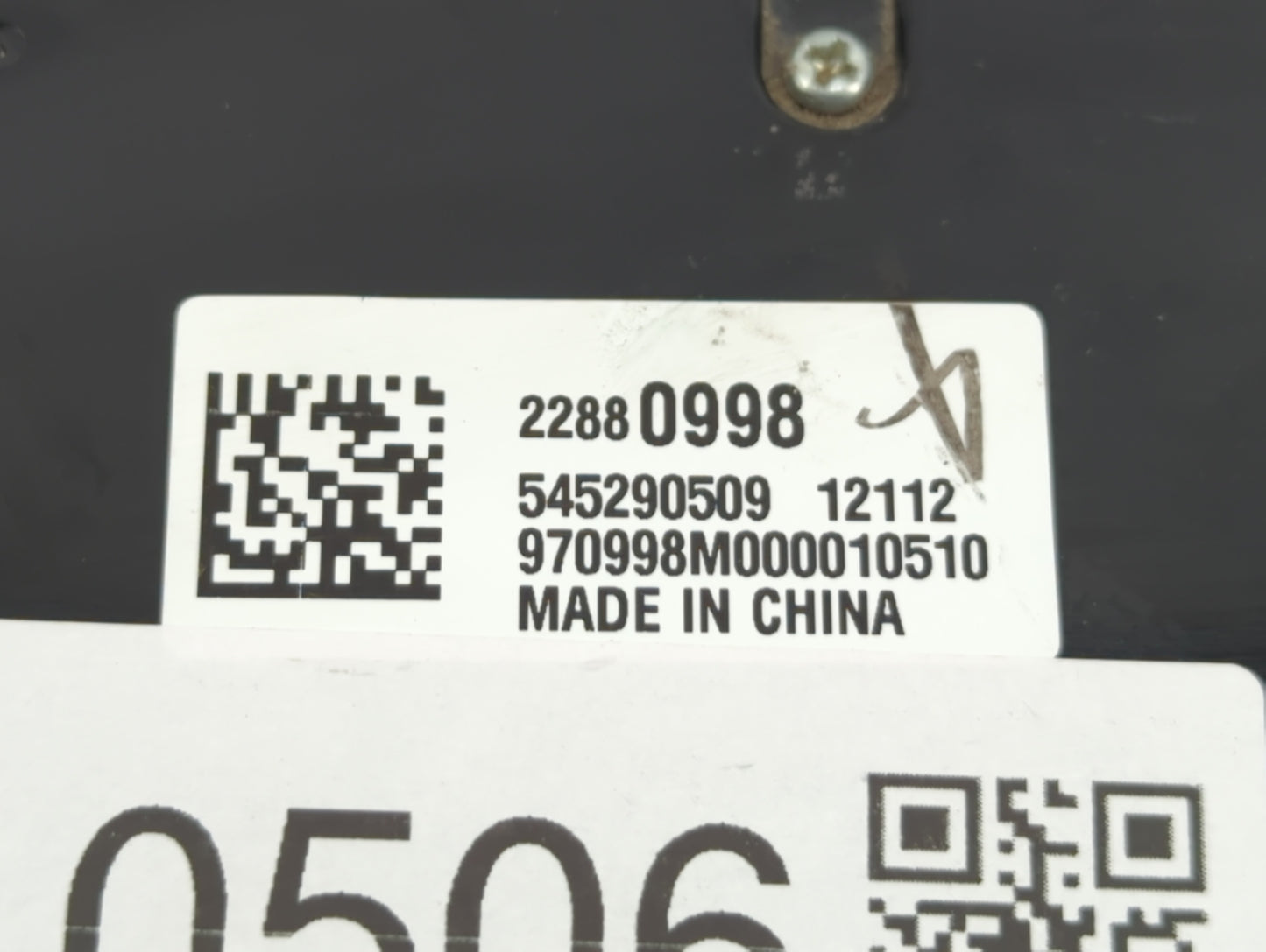 2013-2013 Chevrolet Malibu Am Fm Cd Player Radio Receiver - Oemusedautoparts1.com