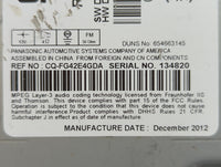 2013-2013 Chevrolet Malibu Am Fm Cd Player Radio Receiver 510854 - Oemusedautoparts1.com