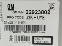 2013-2013 Chevrolet Malibu Am Fm Cd Player Radio Receiver - Oemusedautoparts1.com