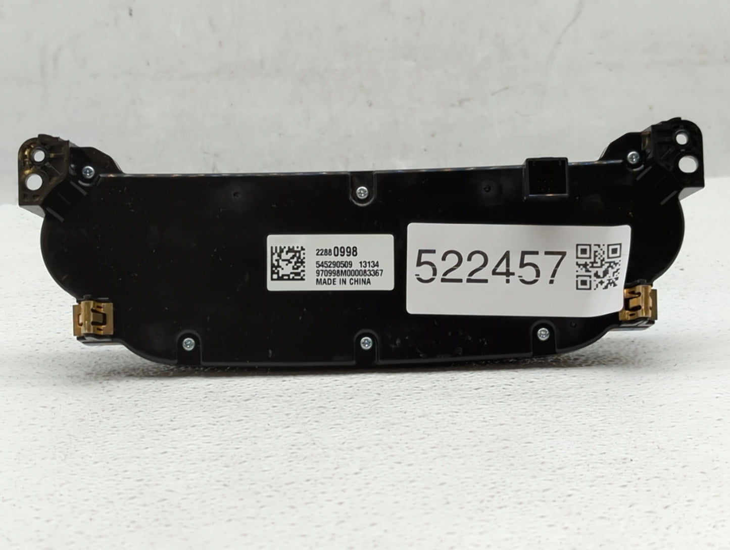2013-2013 Chevrolet Malibu Radio Control Panel - Oemusedautoparts1.com