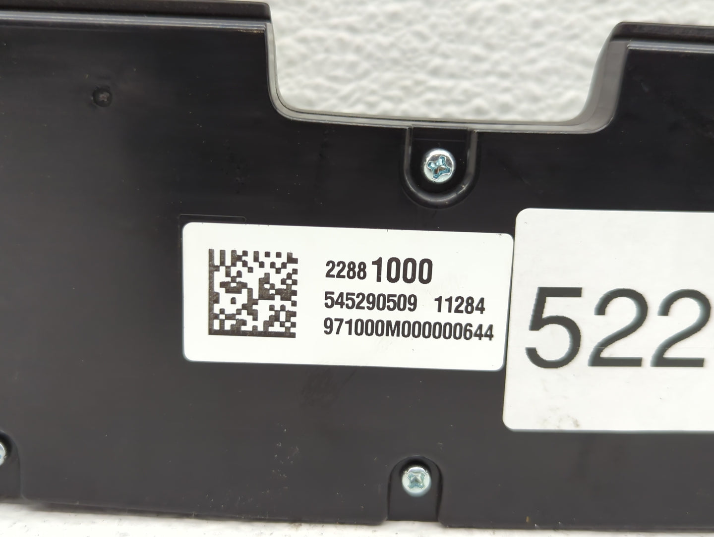 2013-2013 Chevrolet Malibu Radio Control Panel - Oemusedautoparts1.com