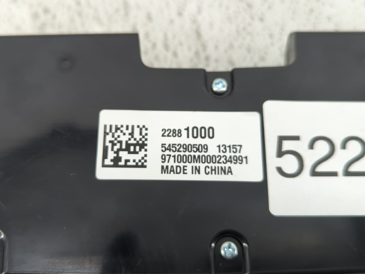 2013-2013 Chevrolet Malibu Radio Control Panel - Oemusedautoparts1.com