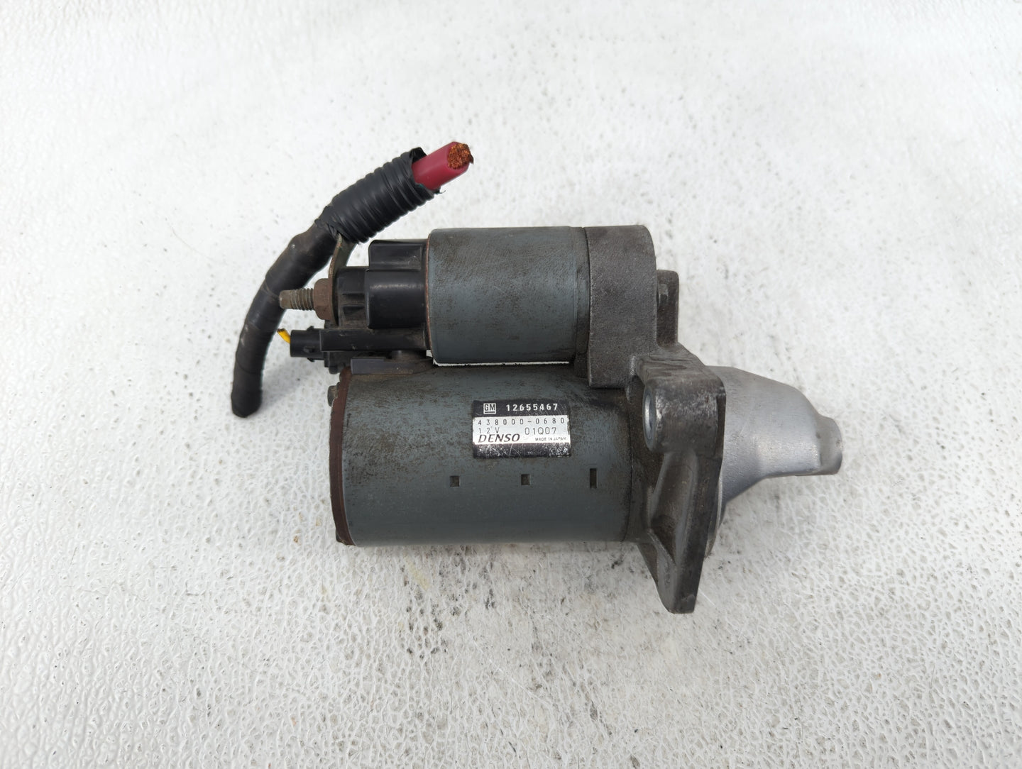 2013-2021 Chevrolet Malibu Car Starter Motor Solenoid OEM P/N:438000-0680 12655467 Fits OEM Used Auto Parts - Oemusedautopar