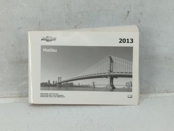 compare product 2013 Chevrolet Malibu Owners Manual Book Guide P/N:22941188 OEM Used Auto Parts