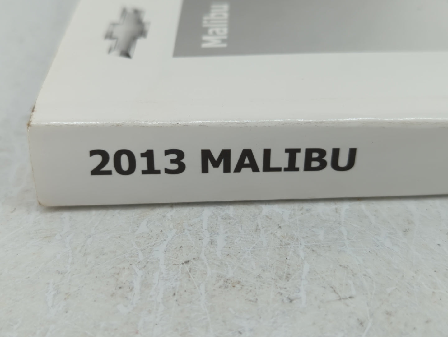 2013 Chevrolet Malibu Owners Manual Book Guide P/N:22941188 OEM Used Auto Parts - Oemusedautoparts1.com