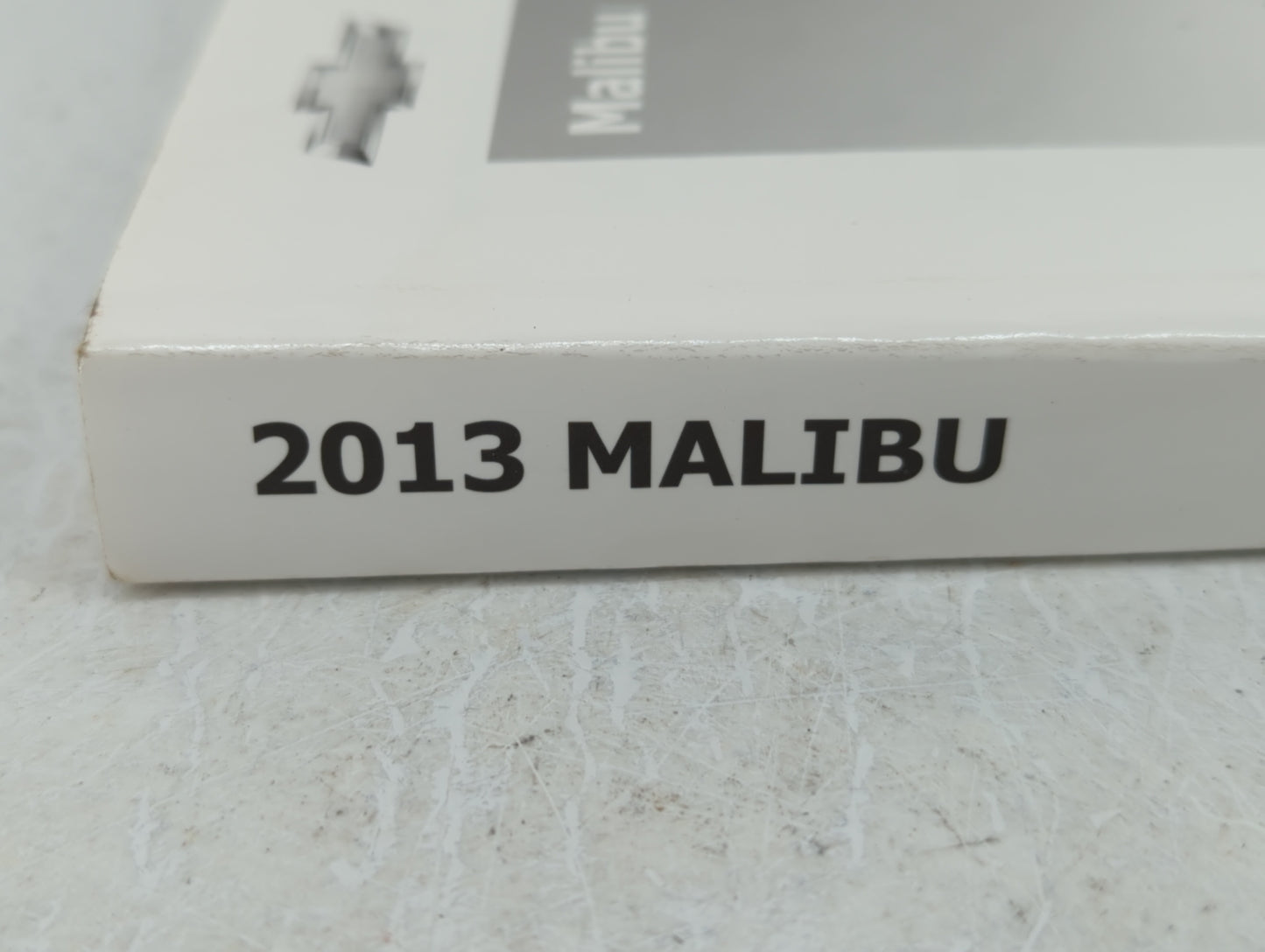 2013 Chevrolet Malibu Owners Manual Book Guide P/N:22941188 OEM Used Auto Parts - Oemusedautoparts1.com