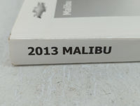 2013 Chevrolet Malibu Owners Manual Book Guide P/N:22941188 OEM Used Auto Parts - Oemusedautoparts1.com
