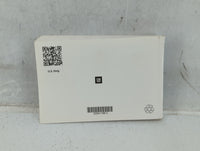 2013 Chevrolet Malibu Owners Manual Book Guide P/N:22941188 OEM Used Auto Parts - Oemusedautoparts1.com