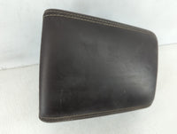 2013 Chevrolet Malibu Center Console Armrest Cover Lid Dark Brown - Oemusedautoparts1.com