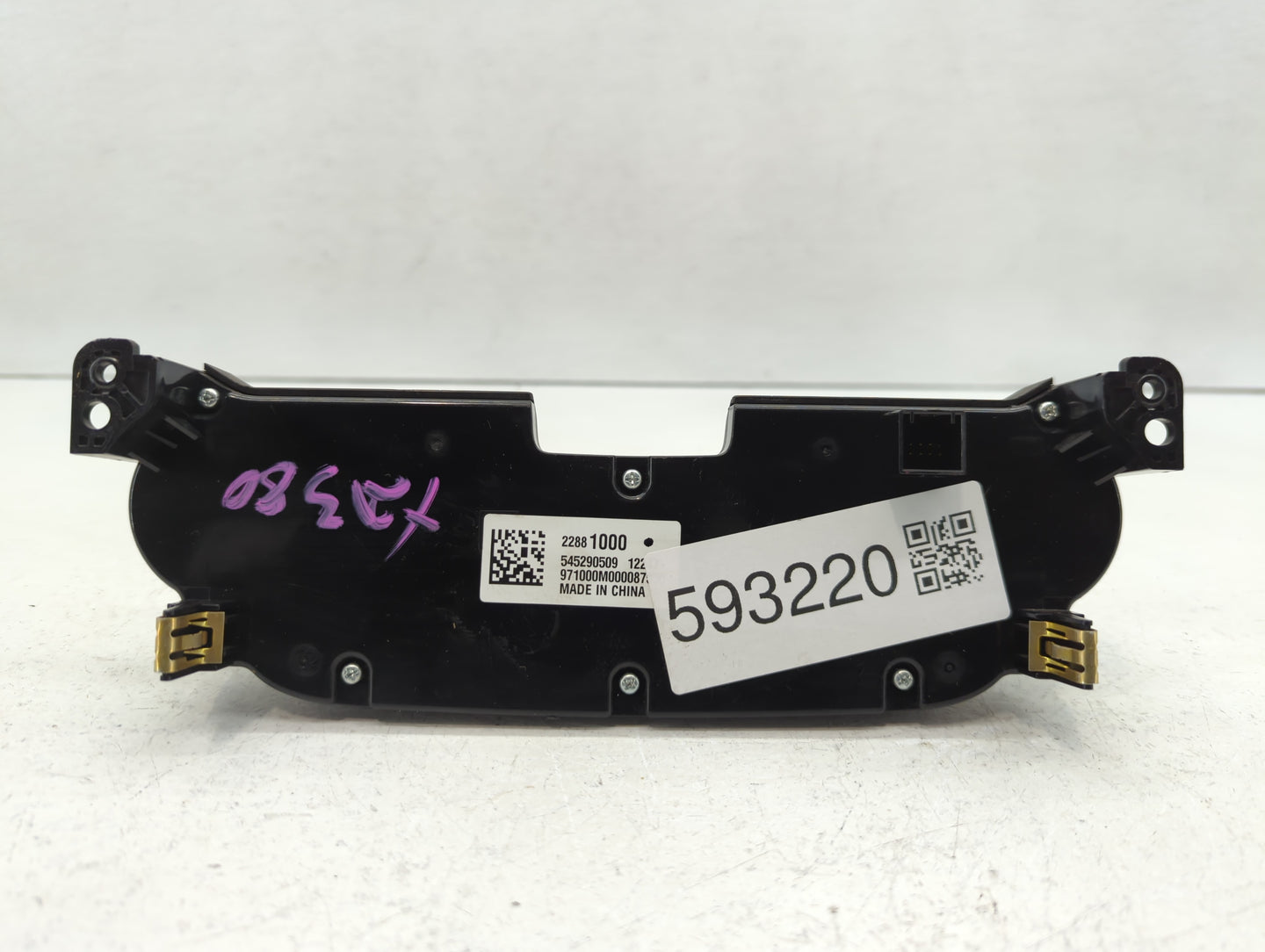 2013 Chevrolet Malibu Radio AM FM Cd Player Receiver Replacement P/N:22881000 545290509 Fits OEM Used Auto Parts - Oemusedau