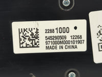 2013 Chevrolet Malibu Climate Control Module Temperature AC/Heater Replacement P/N:22881000 Fits OEM Used Auto Parts - Oemus