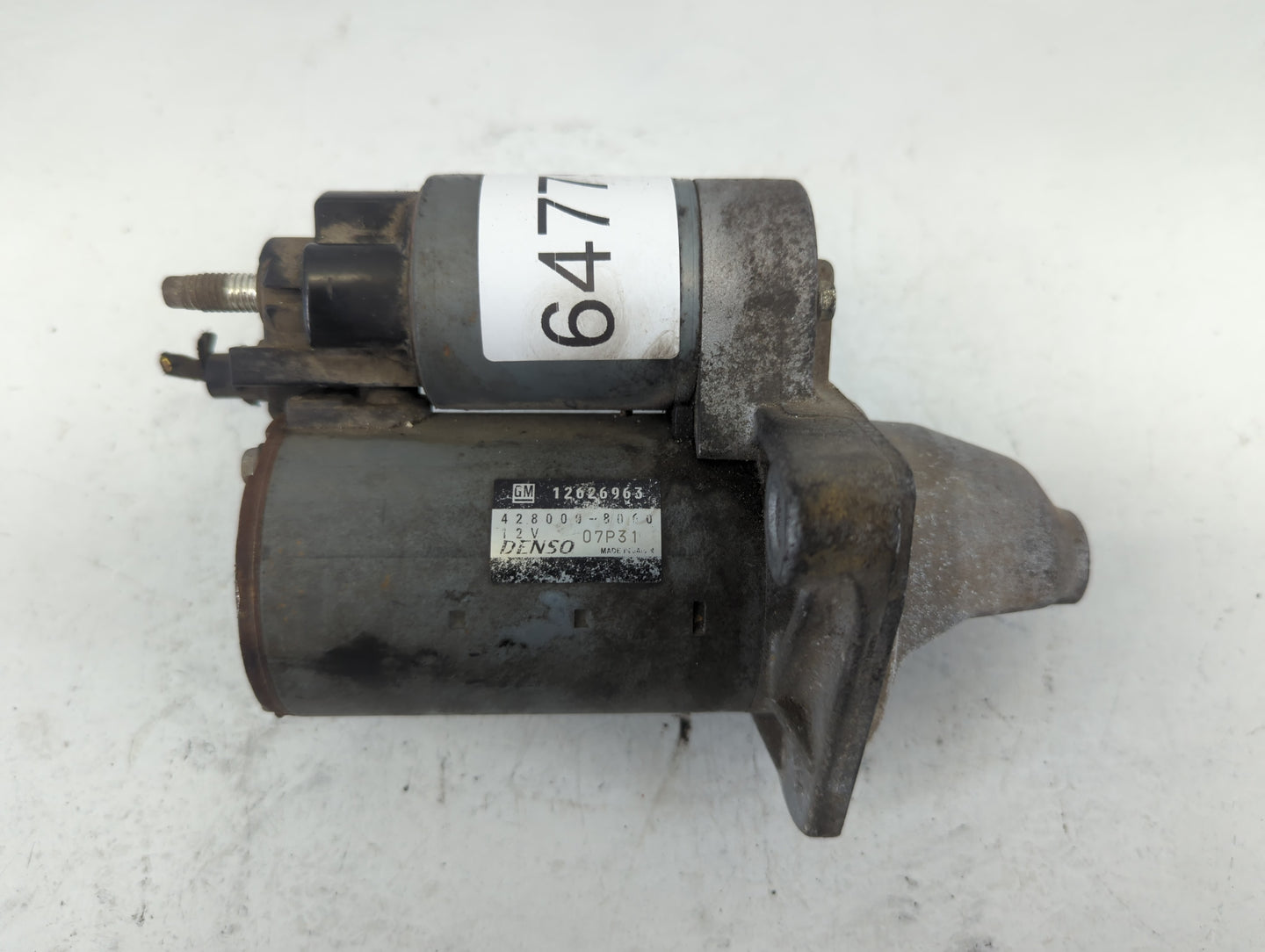 2013-2021 Chevrolet Malibu Car Starter Motor Solenoid OEM P/N:428000-8060 12626963 Fits OEM Used Auto Parts - Oemusedautopar