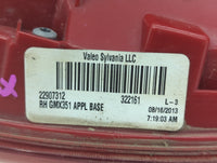 Chevrolet Malibu Driver Left Side Deck Lid Mounted Tail Light 661587 - Oemusedautoparts1.com
