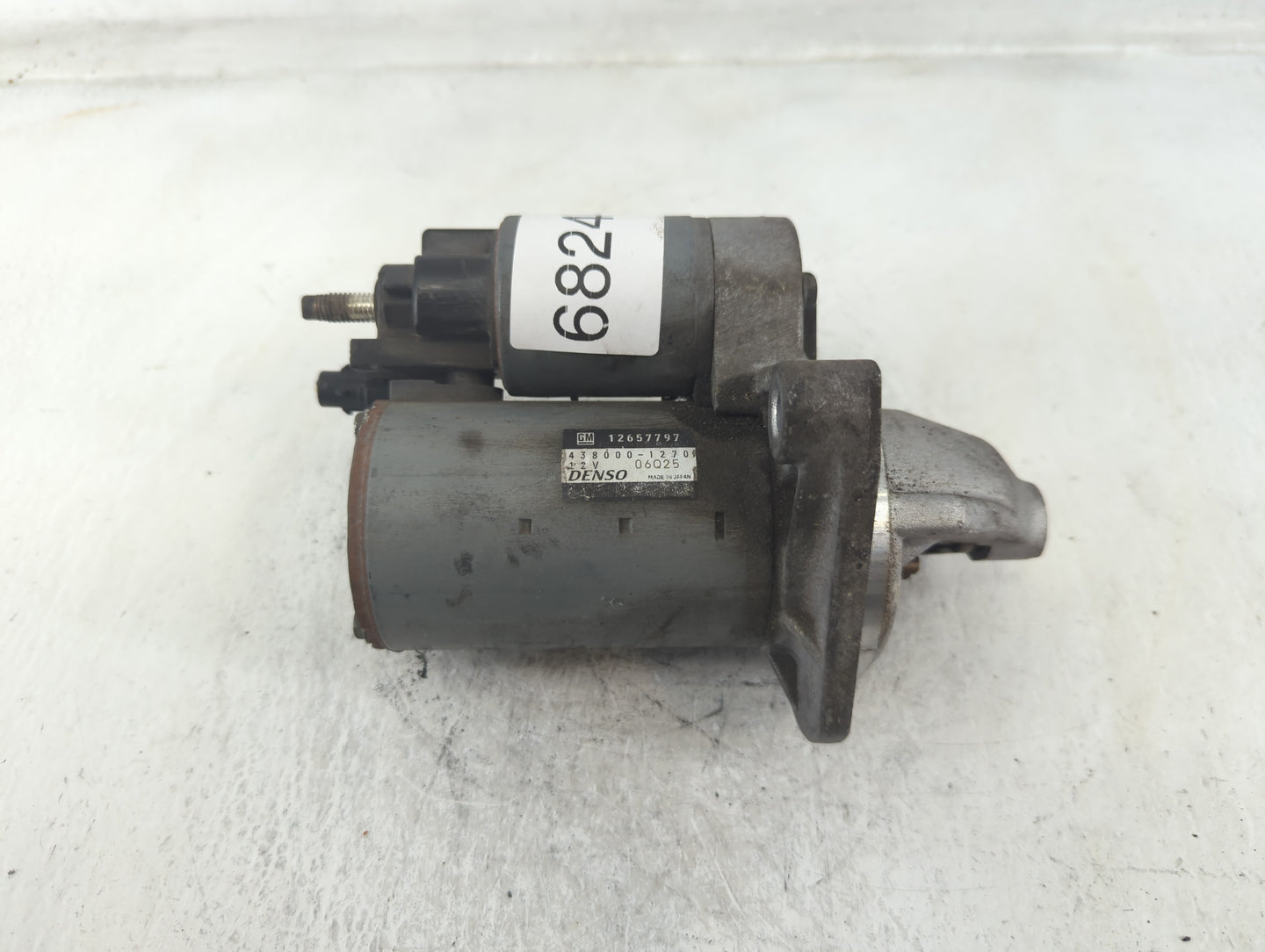2013 Chevrolet Malibu Car Starter Motor Solenoid OEM P/N:06Q25 438000-1270 Fits OEM Used Auto Parts - Oemusedautoparts1.com