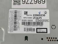 2013 Chevrolet Malibu Radio AM FM Cd Player Receiver Replacement P/N:22965236 Fits OEM Used Auto Parts - Oemusedautoparts1.c