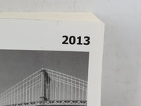 2013 Chevrolet Malibu Owners Manual Book Guide P/N:22941188 B OEM Used Auto Parts - Oemusedautoparts1.com