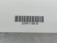 2013 Chevrolet Malibu Owners Manual Book Guide P/N:22941188 B OEM Used Auto Parts - Oemusedautoparts1.com