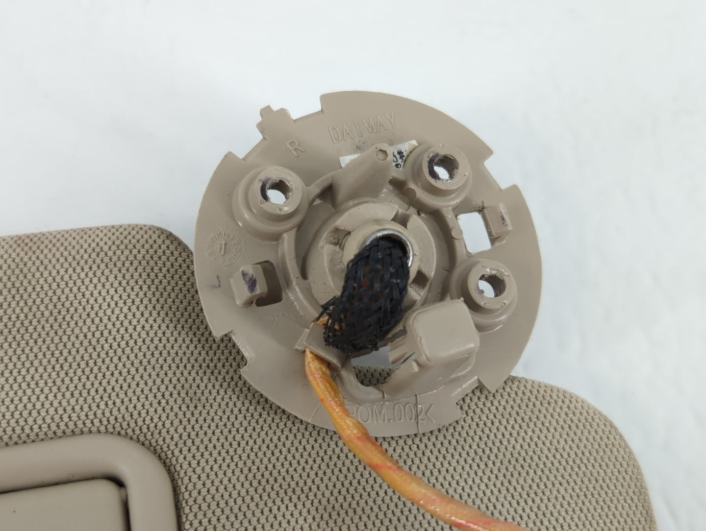 2013-2016 Chevrolet Malibu Sun Visor Shade Replacement Passenger Right Mirror Fits Fits 2013 2014 2015 2016 OEM Used Auto Pa