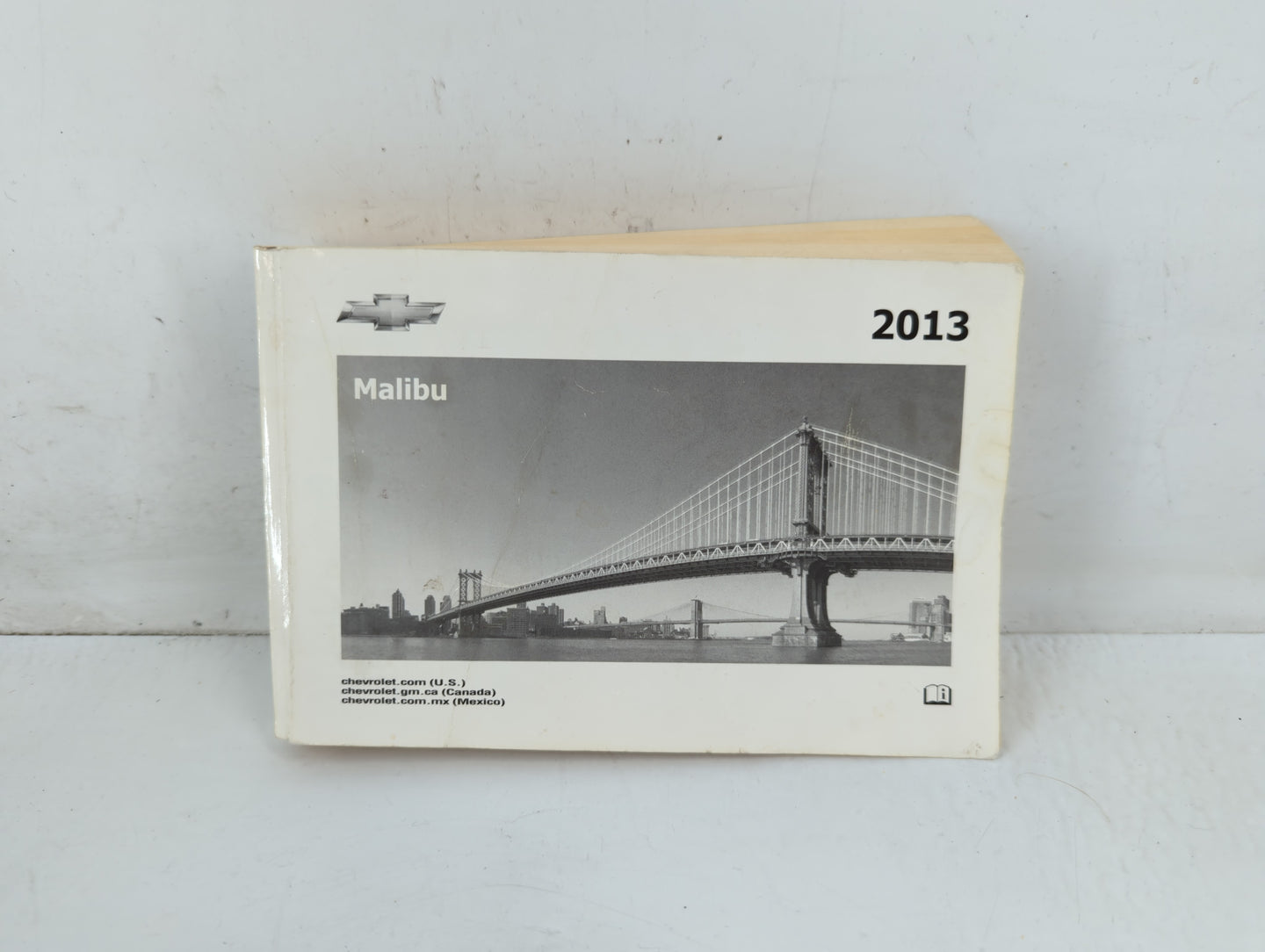 2013 Chevrolet Malibu Owners Manual Book Guide P/N:22941188 B OEM Used Auto Parts - Oemusedautoparts1.com