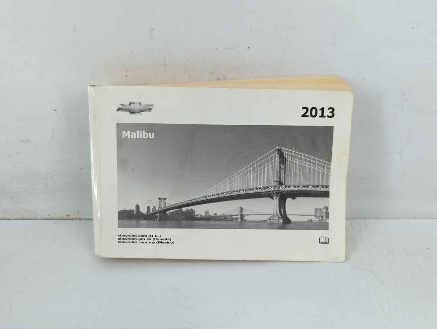 2013 Chevrolet Malibu Owners Manual Book Guide P/N:22941188 B OEM Used Auto Parts - Oemusedautoparts1.com