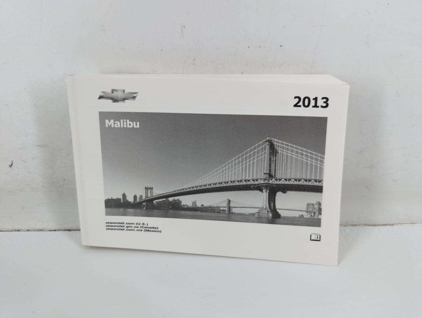 2013 Chevrolet Malibu Owners Manual Book Guide P/N:22941188 B OEM Used Auto Parts - Oemusedautoparts1.com