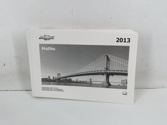compare product 2013 Chevrolet Malibu Owners Manual Book Guide P/N:22941188 B OEM Used Auto Parts