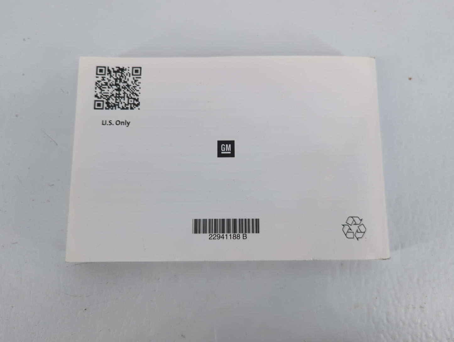 2013 Chevrolet Malibu Owners Manual Book Guide P/N:22941188 B OEM Used Auto Parts - Oemusedautoparts1.com