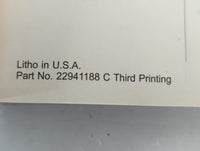 2013 Chevrolet Malibu Owners Manual Book Guide P/N:22941188 C OEM Used Auto Parts - Oemusedautoparts1.com