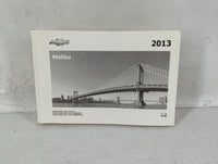 2013 Chevrolet Malibu Owners Manual Book Guide P/N:22941188 B OEM Used Auto Parts - Oemusedautoparts1.com