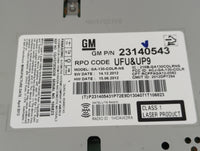 2013-2013 Chevrolet Malibu Am Fm Cd Player Radio Receiver - Oemusedautoparts1.com
