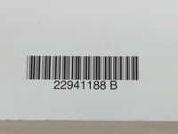 2013 Chevrolet Malibu Owners Manual Book Guide P/N:22941188 B OEM Used Auto Parts - Oemusedautoparts1.com