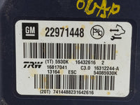 2013-2016 Chevrolet Malibu ABS Pump Control Module Replacement Fits Fits 2012 2013 2014 2015 2016 OEM Used Auto Parts - Oemu
