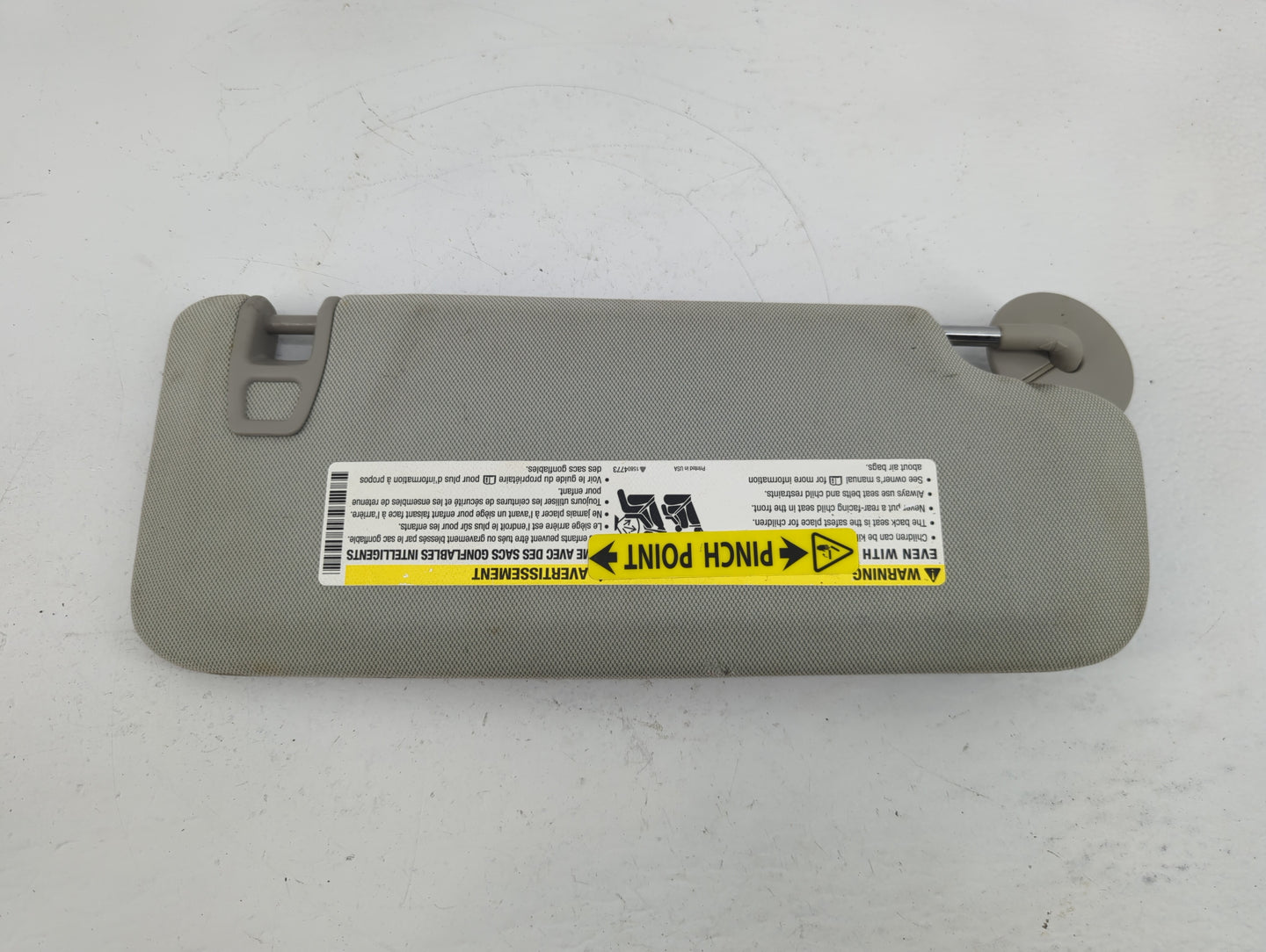 2013-2016 Chevrolet Malibu Sun Visor Shade Replacement Driver Left Mirror Fits Fits 2013 2014 2015 2016 OEM Used Auto Parts 