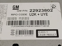 2013 Chevrolet Malibu Radio AM FM Cd Player Receiver Replacement P/N:22923802 Fits OEM Used Auto Parts - Oemusedautoparts1.c