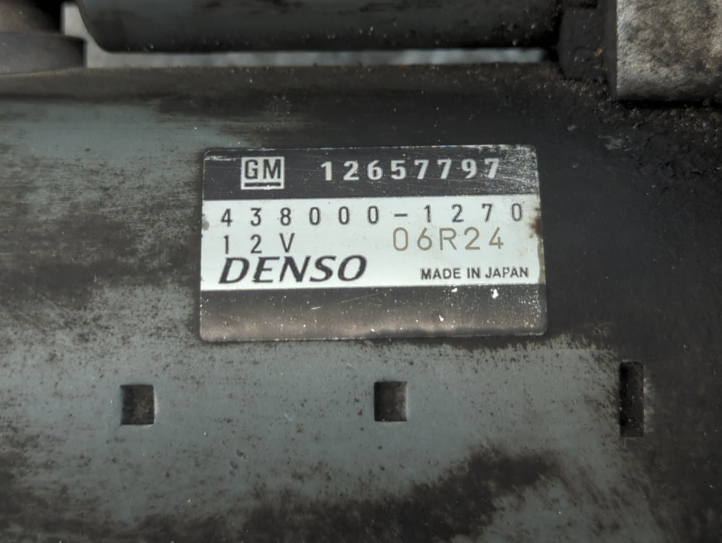 2013-2021 Chevrolet Malibu Car Starter Motor Solenoid OEM P/N:438000-1270 12657797 Fits OEM Used Auto Parts - Oemusedautopar