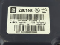 2013-2016 Chevrolet Malibu ABS Pump Control Module Replacement P/N:22971448 Fits Fits 2012 2013 2014 2015 2016 OEM Used Auto